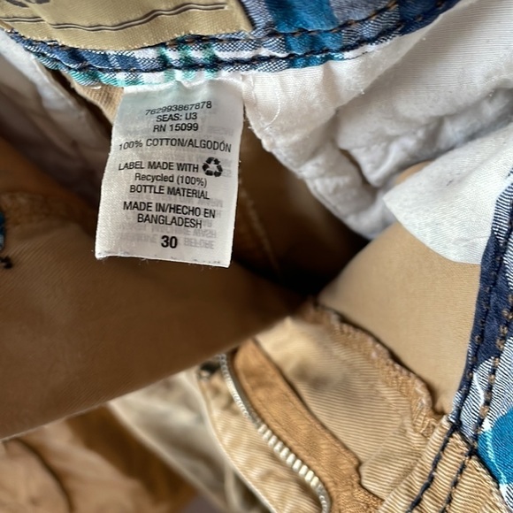 Roebuck & Co men's size 30 tan carpenter shorts - Picture 3 of 4